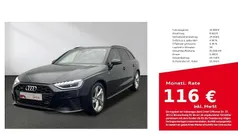 Schwarz Gebraucht 2023 Audi A4 S-Line Kombi | 32.980 € (Superpreis)