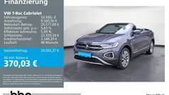 Rauchgrau metallic/schwarz Gebraucht 2025 VW T-Roc Cabriolet Goal Cabrio | 33.930 € (Fairer Preis)