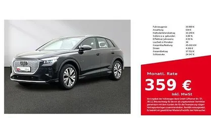 Gebraucht Audi Q4 e-tron Sport 150 kW (204 PS) 2023 Schwarz SUV