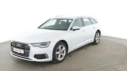 Gebraucht Audi A6 Design 204 PS (150 kW) 2021 Weiß Kombi