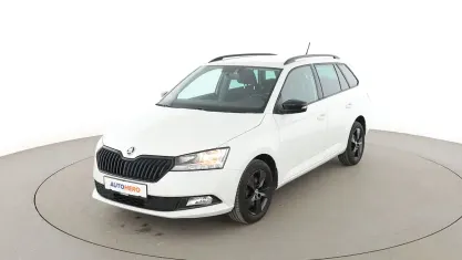 Gebraucht Skoda Fabia Ambition 110 PS (80 kW) 2020 Weiß Kleinwagen