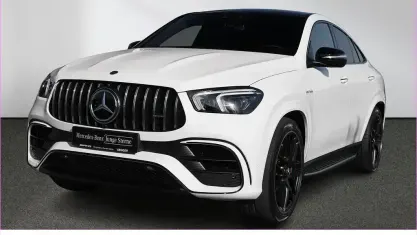 Gebraucht Mercedes GLE63 AMG AMG 612 PS (450 kW) 2024 Unilack polarweiß SUV