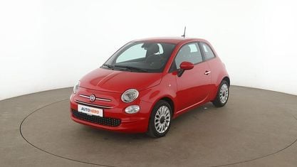 Brugt Fiat 500 Lounge 71 HK (52 kW) 2021 Rød Sedan
