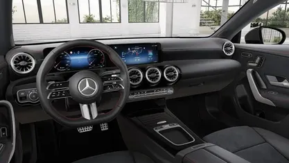 Unilack polarweiß Gebraucht 2024 Mercedes CLA220 AMG Limousine | 43.890 € (Fairer Preis)