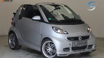 Gebraucht Smart ForTwo Cabrio Brabus Xclusive 102 PS (75 kW) 2012 Silber Cabrio