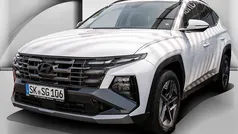 Atlas white Gebraucht 2024 Hyundai Tucson Trend SUV | 33.380 € (Superpreis)