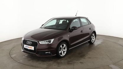 Używany Audi A1 Sportback Design 2016 Purpurowy Hatchback