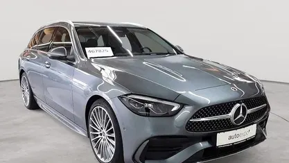 Gebraucht Mercedes C300 AMG line 265 PS (194 kW) 2022 Selenitgrau metallic Kombi