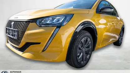 Gebraucht Peugeot e-208 Allure 100 kW (136 PS) 2023 Gelb Kleinwagen