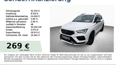 Weiss Gebraucht 2023 Cupra Ateca VZ SUV | 32.550 € (Guter Preis)