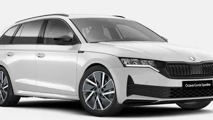 Weiß Neu 2025 Skoda Octavia SportLine Kombi | 31.370 € (Fairer Preis)