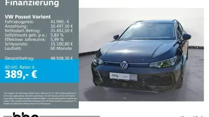 Gebraucht VW Passat R-line 193 PS (141 kW) 2025 Schwarz Kombi