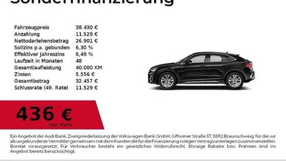Gebraucht Audi Q3 Sportback S-Line 150 PS (110 kW) 2025 SUV