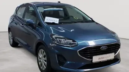 Gebraucht Ford Fiesta Cool & Connect 101 PS (74 kW) 2022 Chromablau metallic Kleinwagen