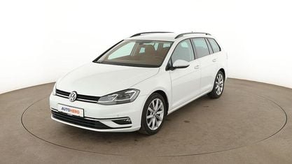 Brugt VW Golf VII Highline 125 HK (91 kW) 2017 Hvid Stationcar
