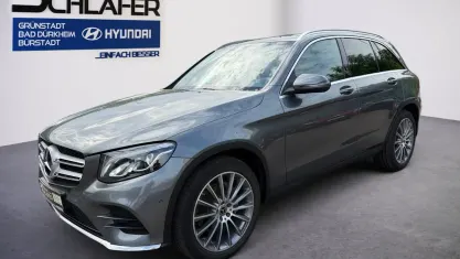 Gebraucht Mercedes GLC250 AMG line 211 PS (155 kW) 2018 Selenitgrau  metalliclack SUV