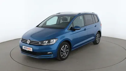 Gebraucht VW Touran Sound 150 PS (110 kW) 2018 Blau Van / Kleinbus