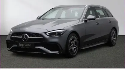 Gebraucht Mercedes C180 AMG line 170 PS (125 kW) 2023 Grau
