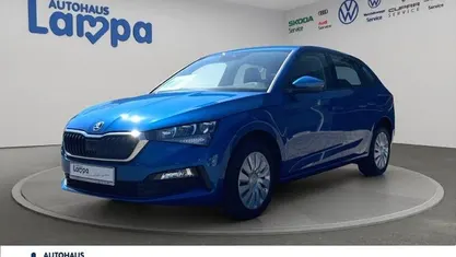 Blau Gebraucht 2021 Skoda Scala Ambition Kleinwagen | 18.390 € (Fairer Preis)