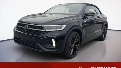 Schwarz Neu 2025 VW T-Roc Cabriolet R-line Cabrio | 36.990 € (Fairer Preis)