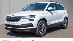 Moonweiss metallic Gebraucht 2022 Skoda Karoq Ambition SUV | 28.280 € (Fairer Preis)