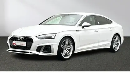 Gebraucht Audi A5 Sportback S-Line 265 PS (194 kW) 2022 Ibisweiß Kleinwagen