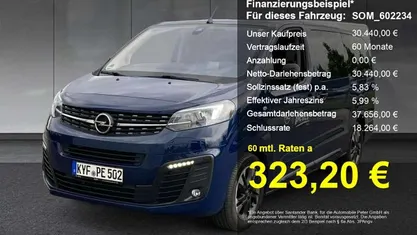 Imperial blau Gebraucht 2023 Opel Zafira Life Edition Van / Kleinbus | 30.440 € (Guter Preis)