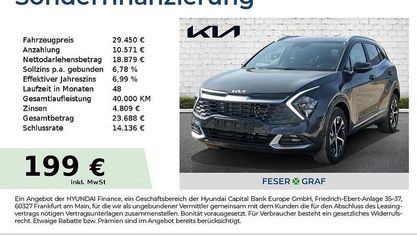 Uusi Kia Sportage Spirit 160 HP (117 kW) 2025 Harmaa Katumaasturi