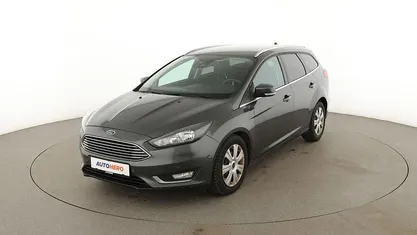Begagnad Ford Focus Titanium 125 HK (91 kW) 2018 Grå Kombi