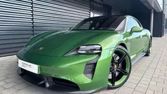 Mambagrünmetallic Gebraucht 2023 Porsche Taycan Sport Turismo Kombi | 91.189 € (Guter Preis)