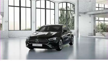 Used Mercedes CLA180 Progressive 116 HP (85 kW) 2025 Black Sedan