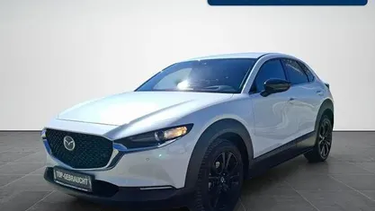 Snowflake white pearl metallic Gebraucht 2022 Mazda CX-30 Homura-Line SUV | 24.580 € (Fairer Preis)