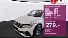 Pure white Gebraucht 2022 VW Tiguan Allspace R-line SUV | 38.800 € (Fairer Preis)