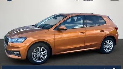 Gebraucht Skoda Fabia Selection 116 PS (85 kW) 2024 Phoenixorange premium meta... Kleinwagen