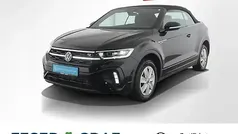 Deep black perleffekt schwarz Gebraucht 2024 VW T-Roc Cabriolet R-line Cabrio | 32.940 € (Guter Preis)