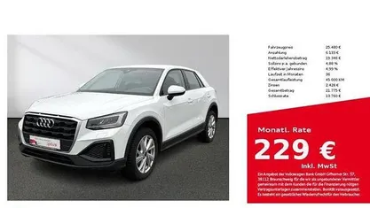 Gebraucht Audi Q2 Ambiente 116 PS (85 kW) 2023 Arkonaweiß SUV