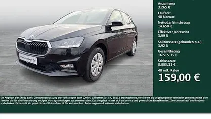 Gebraucht Skoda Fabia Selection 95 PS (69 kW) 2025 Schwarz Limousine