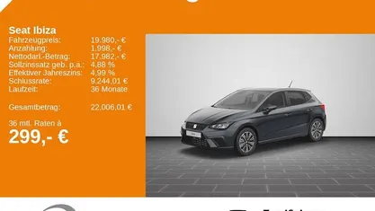 Gebraucht Seat Ibiza Style 116 PS (85 kW) 2024 Kleinwagen