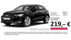 Schwarz Gebraucht 2024 Audi A3 Sportback Advanced Limousine | 32.185 € (Superpreis)