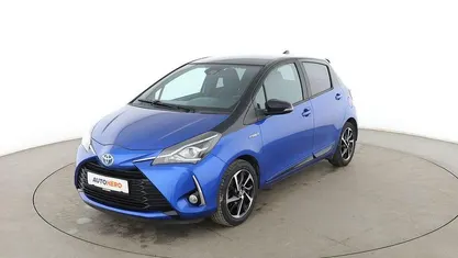 Gebraucht Toyota Yaris Hybrid Style 101 PS (74 kW) 2019 Blau Limousine