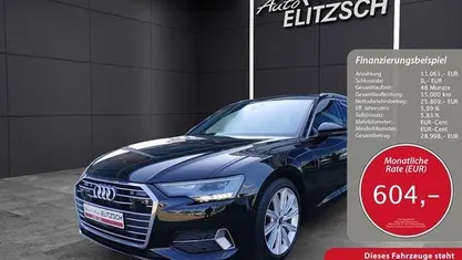 Mythosschwarz metallic Gebraucht 2022 Audi A6 Sport Kombi | 36.870 € (Fairer Preis)