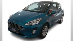 Blau Gebraucht 2018 Ford Fiesta Titanium Kleinwagen | 12.980 € (Teuer)