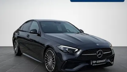 Gebraucht Mercedes C180 AMG line 170 PS (125 kW) 2023 Grafitgrau metallic Limousine