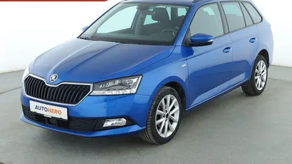 Gebraucht Skoda Fabia Soleil 95 PS (69 kW) 2019 Blau Kombi