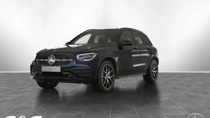 Gebraucht Mercedes GLC300 AMG 245 PS (180 kW) 2022 Manufaktur exklusiv cavansitblau metallic SUV