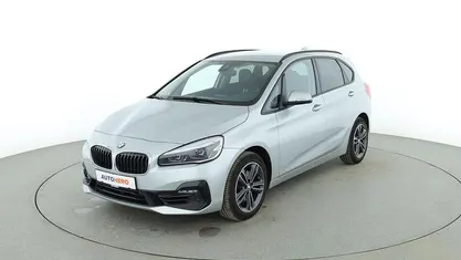 Gebraucht BMW 220 Active Tourer Sport Line 192 PS (141 kW) 2018 Silber Van / Kleinbus