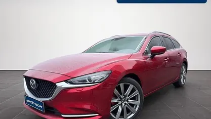 Soul red crystal metallic Gebraucht 2020 Mazda 6 Sports-Line Kombi | 26.680 € (Fairer Preis)