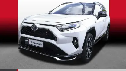 Gebraucht Toyota RAV4 Hybrid Style 306 PS (225 kW) 2021 Novaweiß perleffekt / dach schwarz SUV