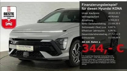 Gebraucht Hyundai Kona N Line 170 PS (125 kW) 2025 Grau SUV