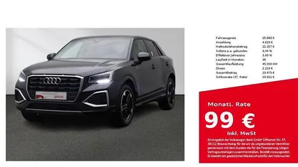 Grau Gebraucht 2024 Audi Q2 Advanced Plus SUV | 25.880 € (Fairer Preis)